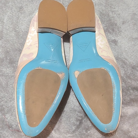 Valentina Rangoni satin mules size 7 - Picture 3 of 5